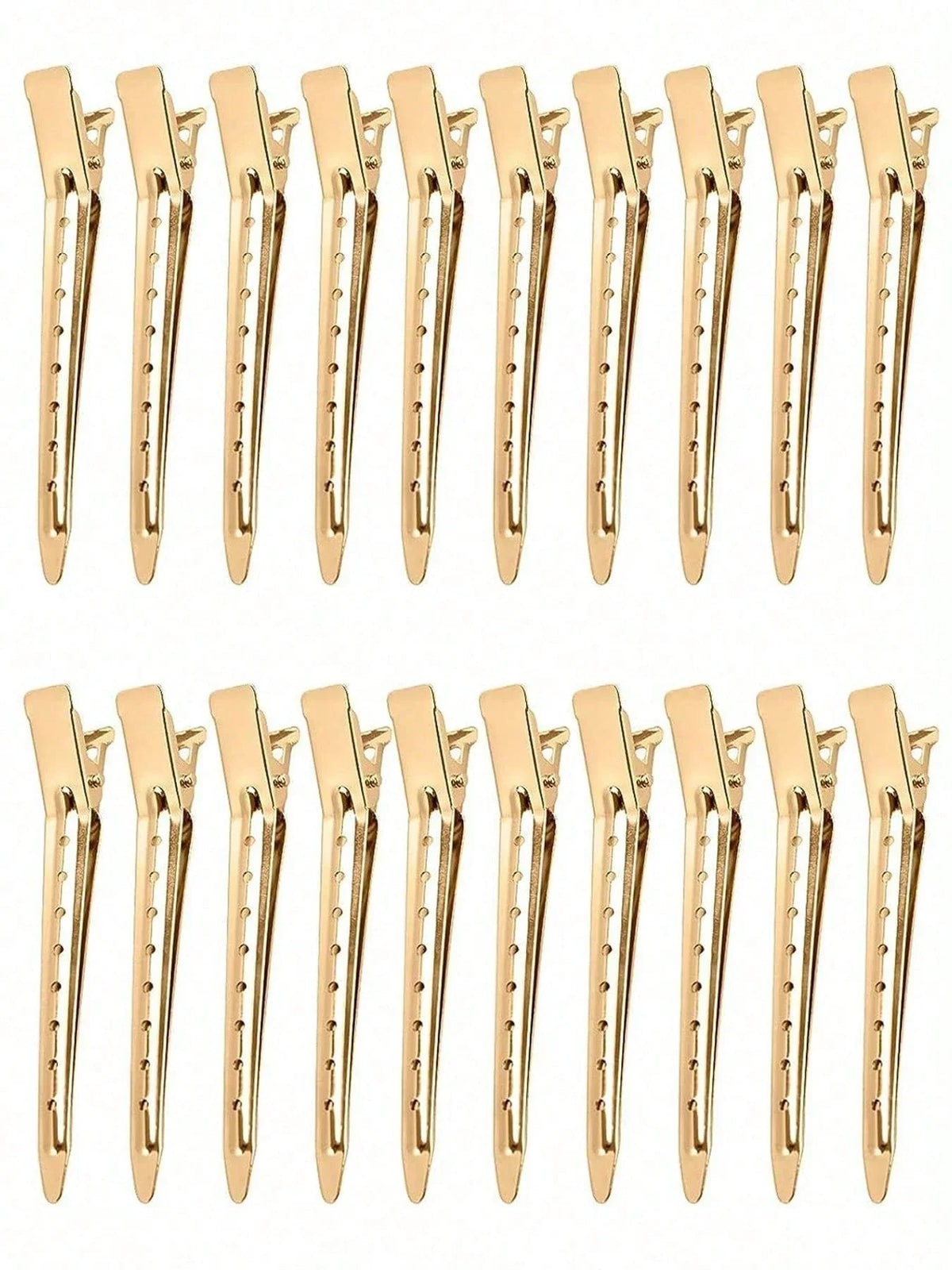 20pcs Metal Duck Alligator Hair Clips