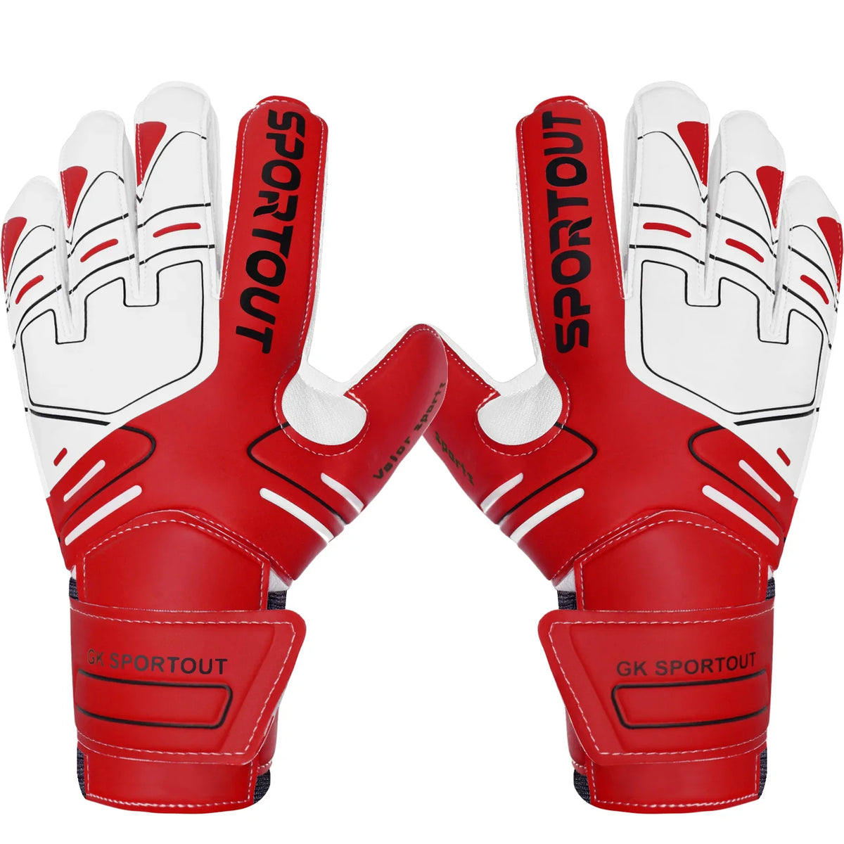 Sportout Goalkeeper Gloves Strong Grip