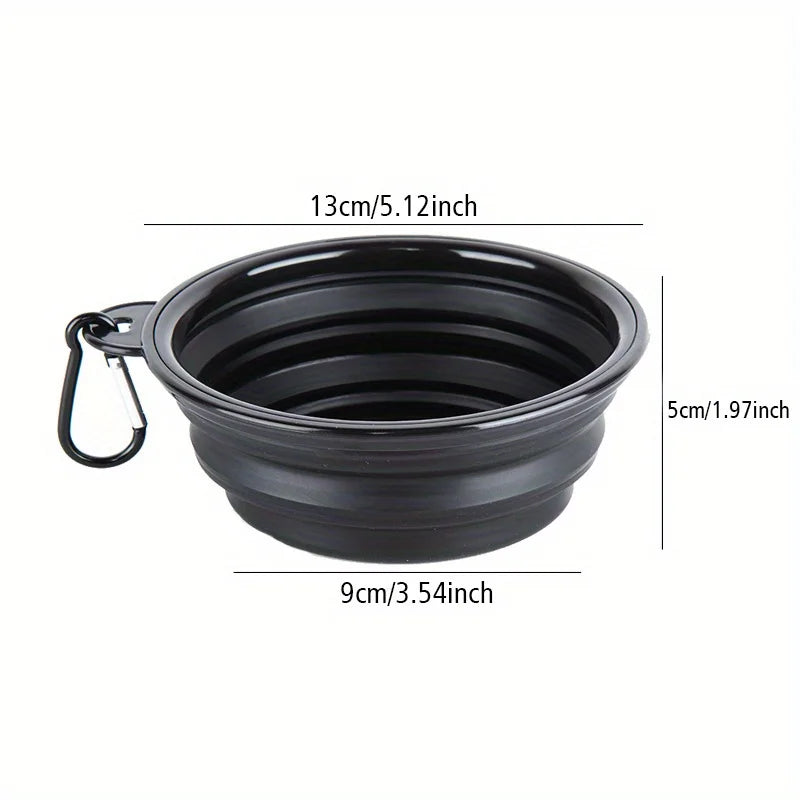 Portable Folding Dog Travel Bowl