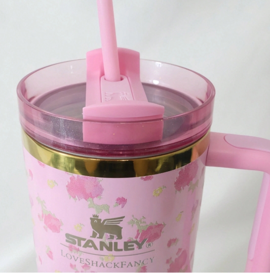 Stanley Pink Rose 40oz Tumbler