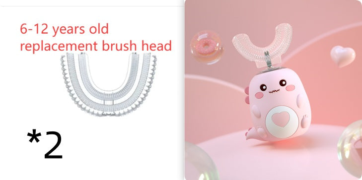 Smart Kids Electric Toothbrush 360° Oral Cleaner with USB Charging