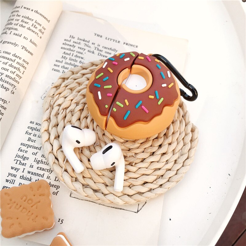 Donuts Silicone Case for AirPods Pro Compatible with Apple Devices