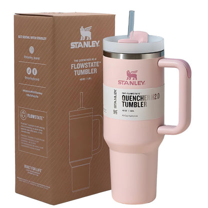 Stanley Tumbler 40oZ With Handle and Straw
