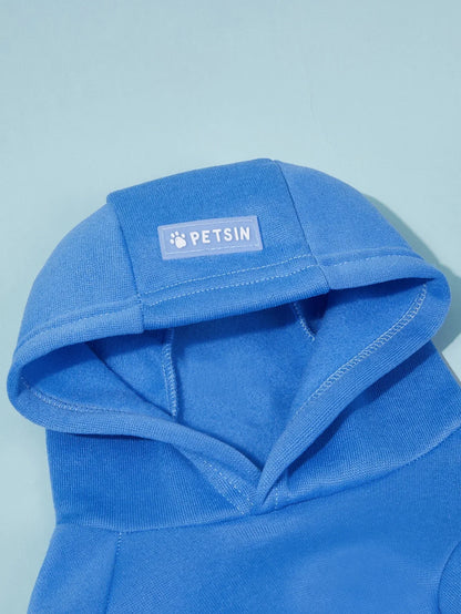 PETSIN Solid Color Pet Hoodie