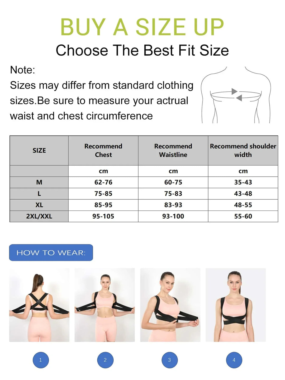 VBOSI Upper Back Posture Corrector