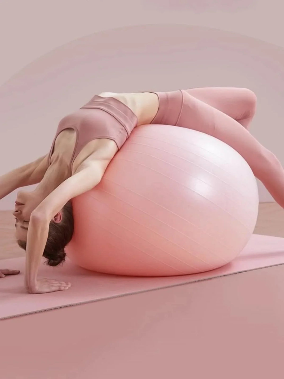 Thick Anti-Burst Yoga Ball Set