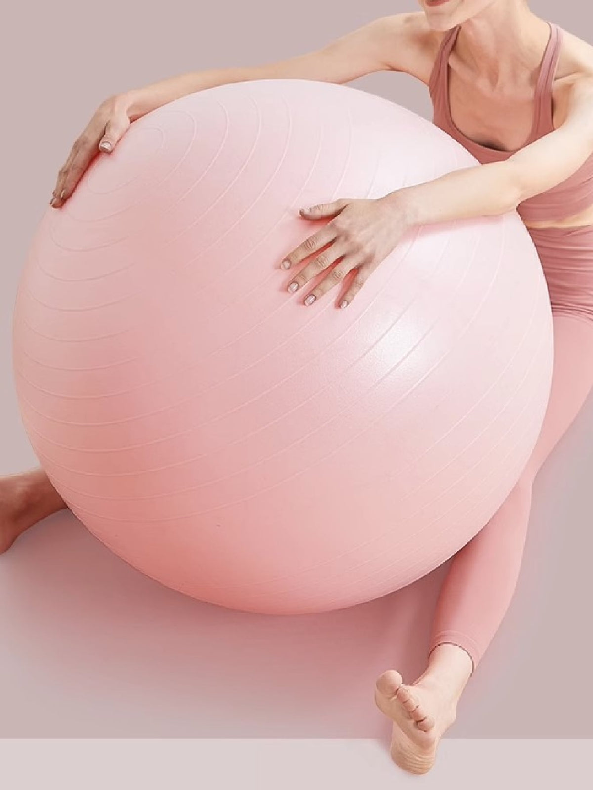 Thick Anti-Burst Yoga Ball Set