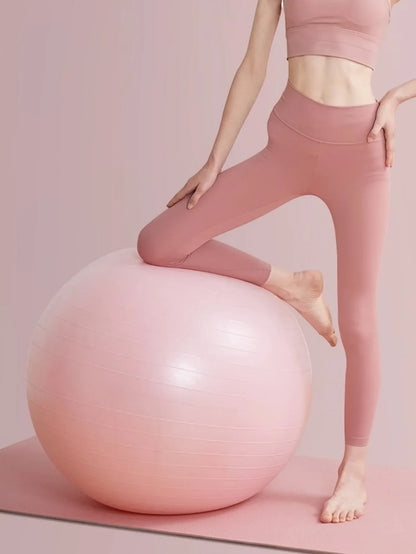Thick Anti-Burst Yoga Ball Set