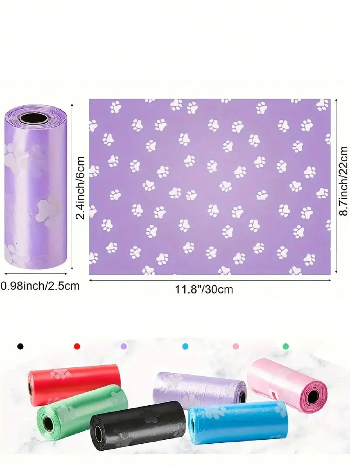 PETSIN Leak-Proof Pet Waste Bags