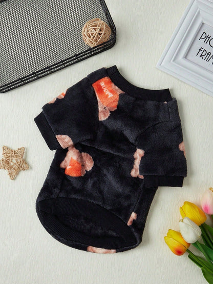 PETSIN Blue Bear Pet Pullover