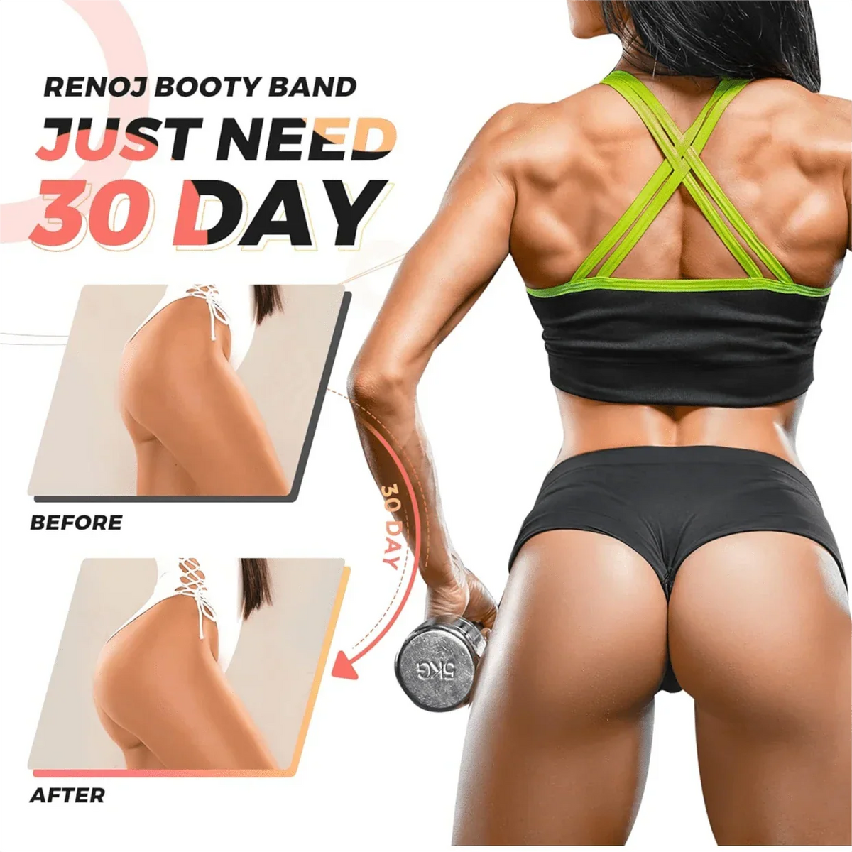 Elastic Squat Resistance Band
