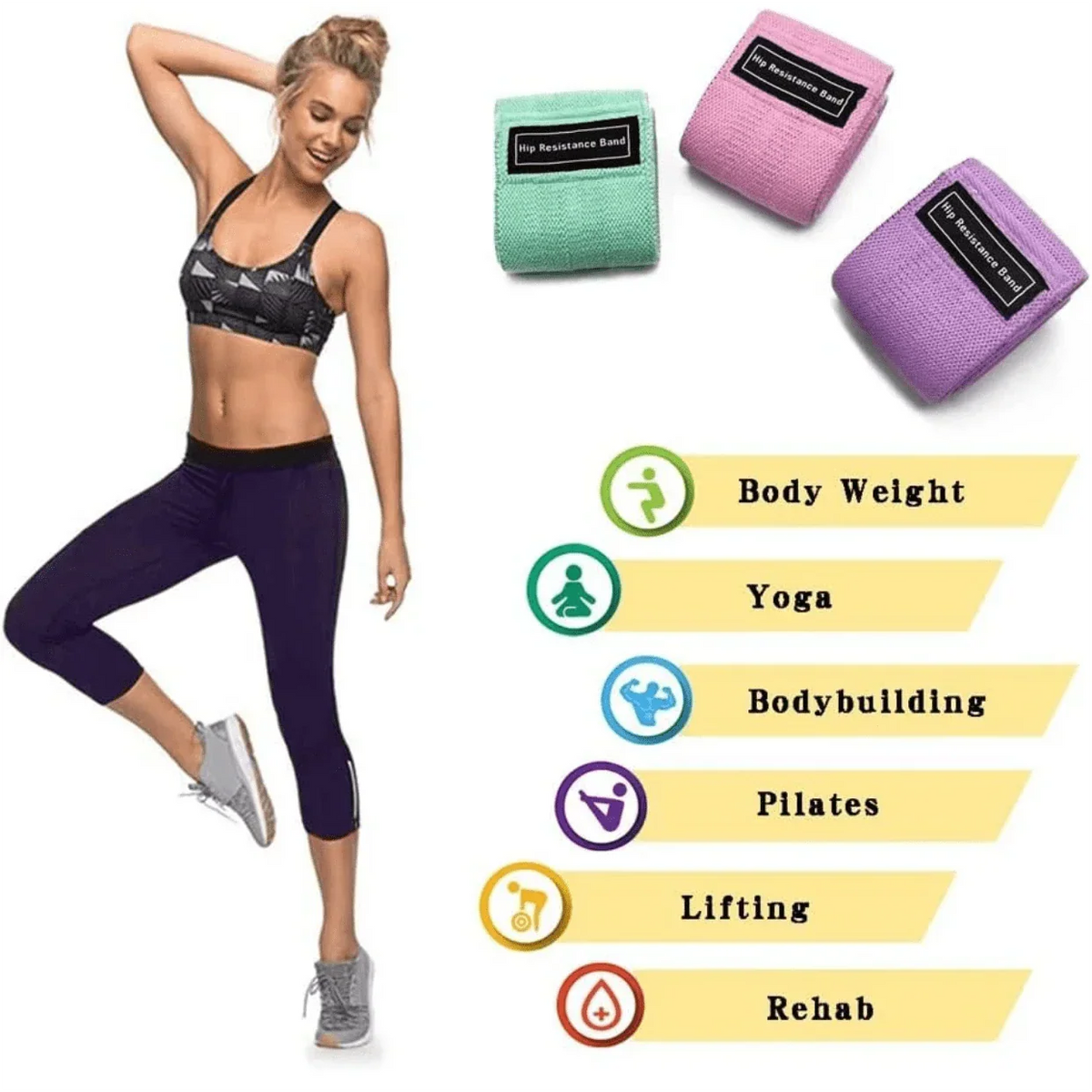 Elastic Squat Resistance Band