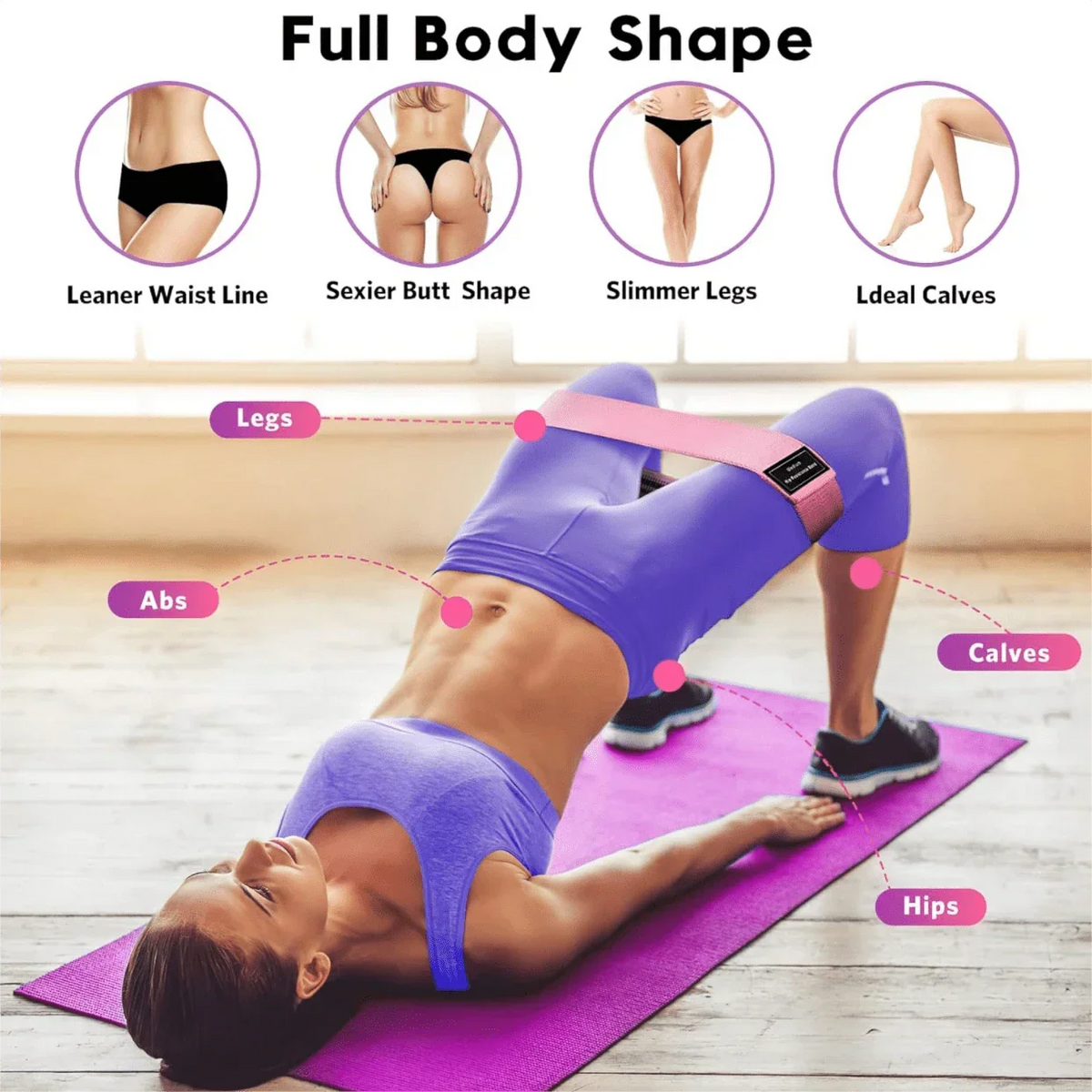 Elastic Squat Resistance Band