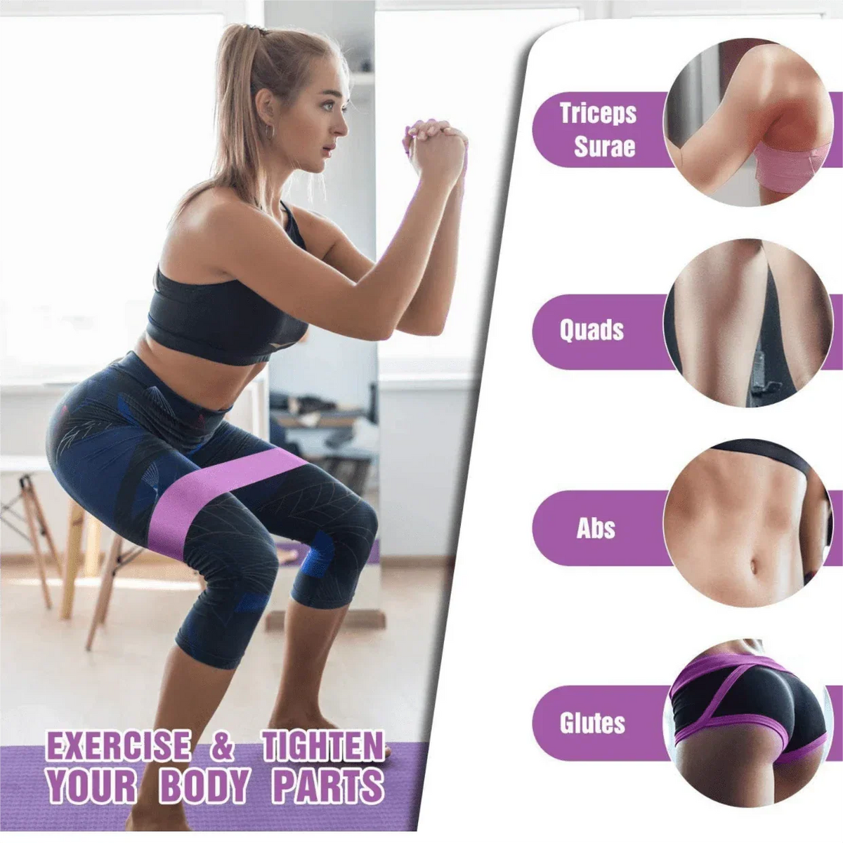 Elastic Squat Resistance Band