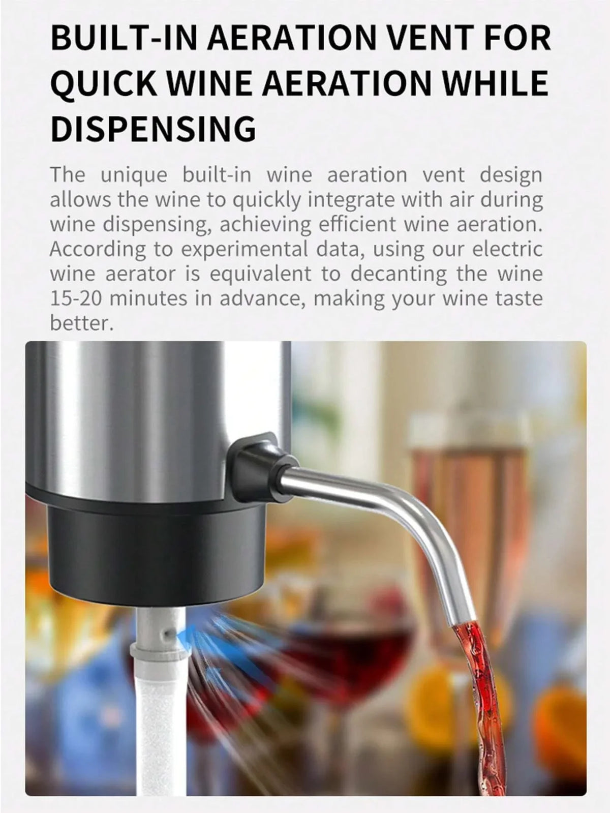 CLITON Electric Wine Aerator