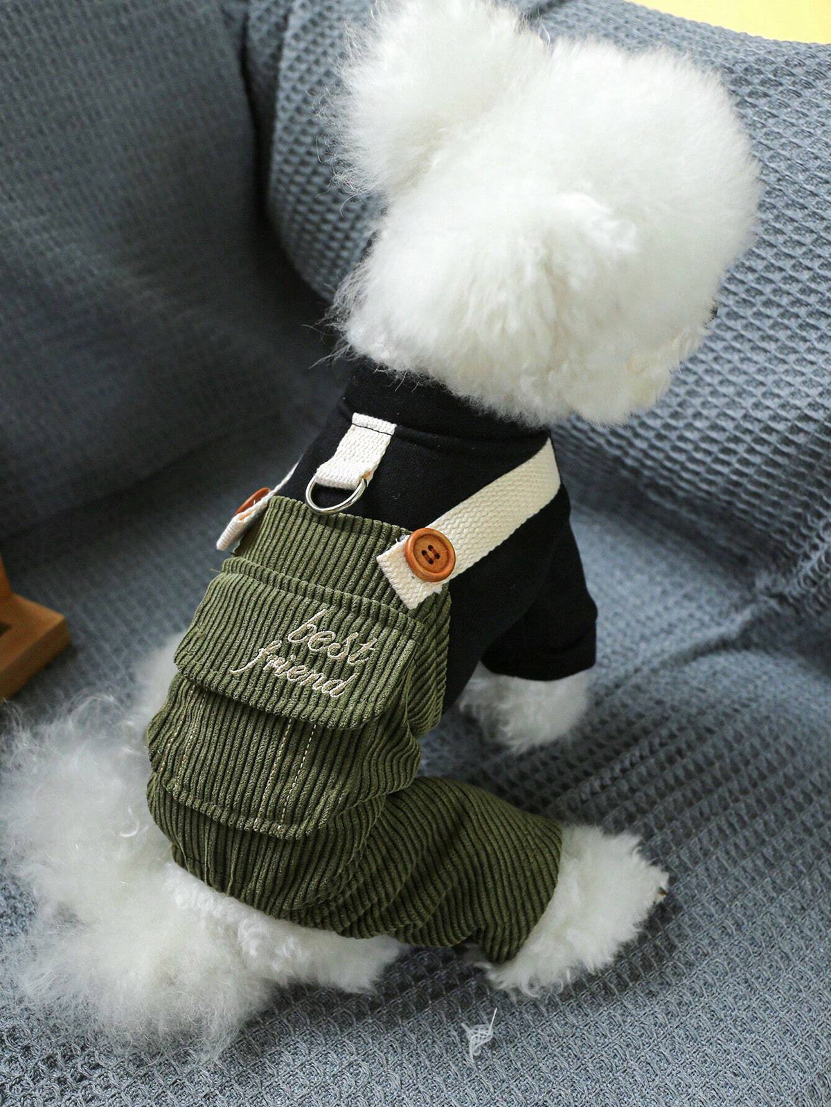 PETSIN Corduroy Pet Jumpsuit
