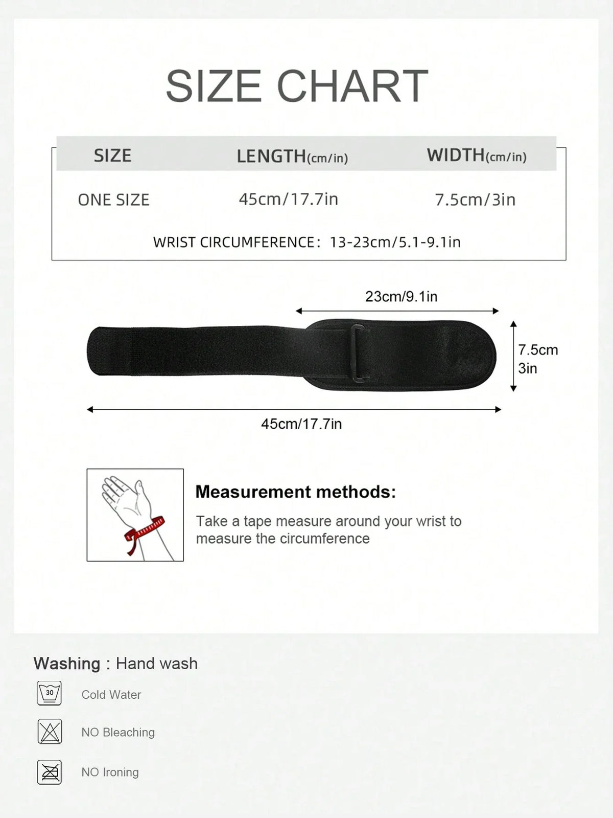 VBOSI Adjustable Wrist Support Wrap
