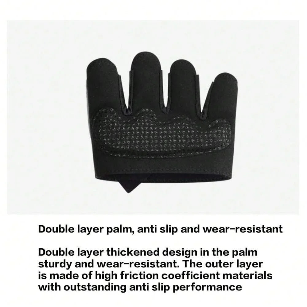 Half Finger Anti-Slip Fitness Gloves