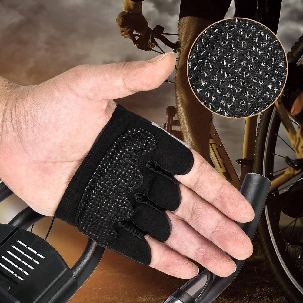 Half Finger Anti-Slip Fitness Gloves