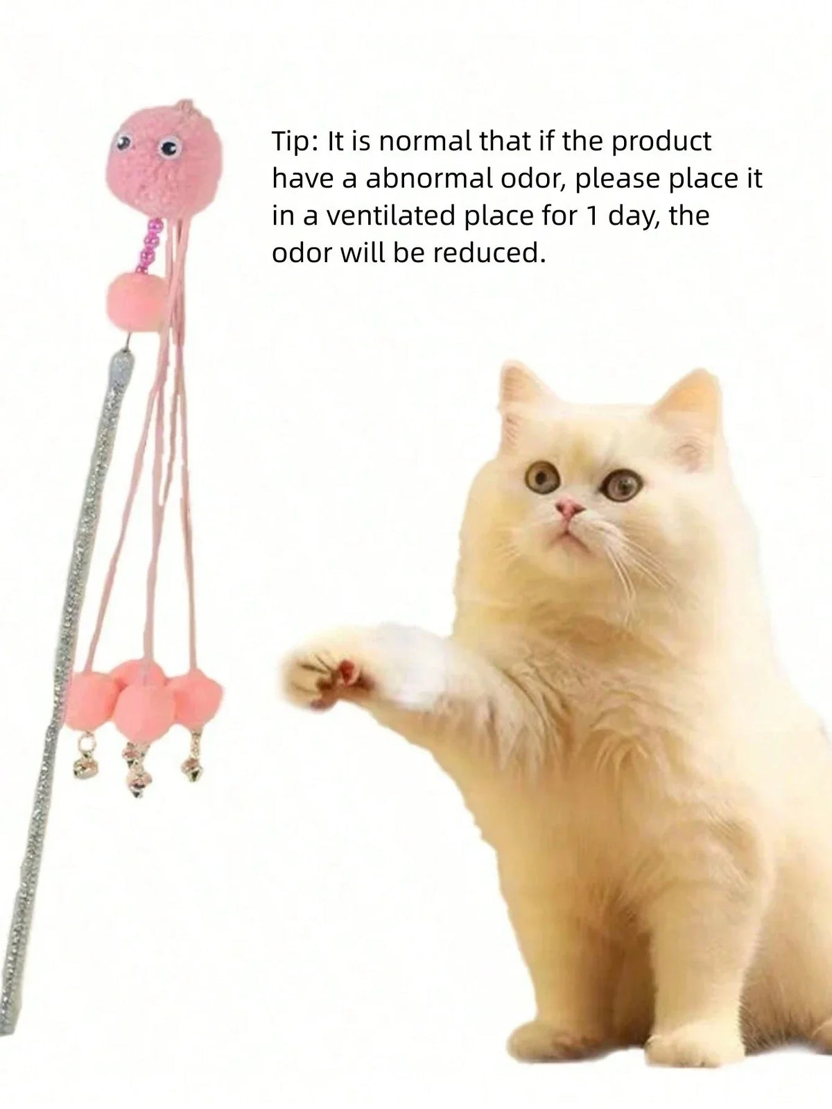 PETSIN Cat Teaser Wand Set