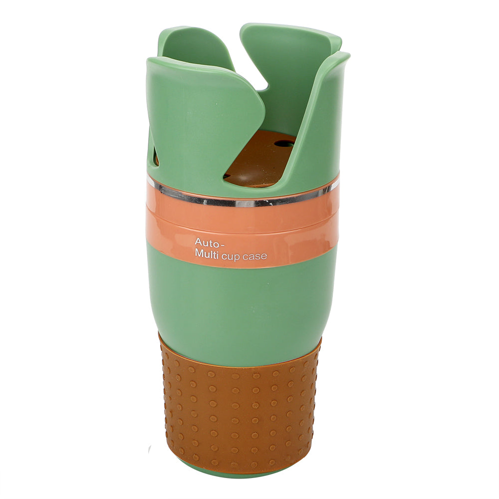 AutoFlex Cup Holder Expander for Bottles, Phones & Convenience