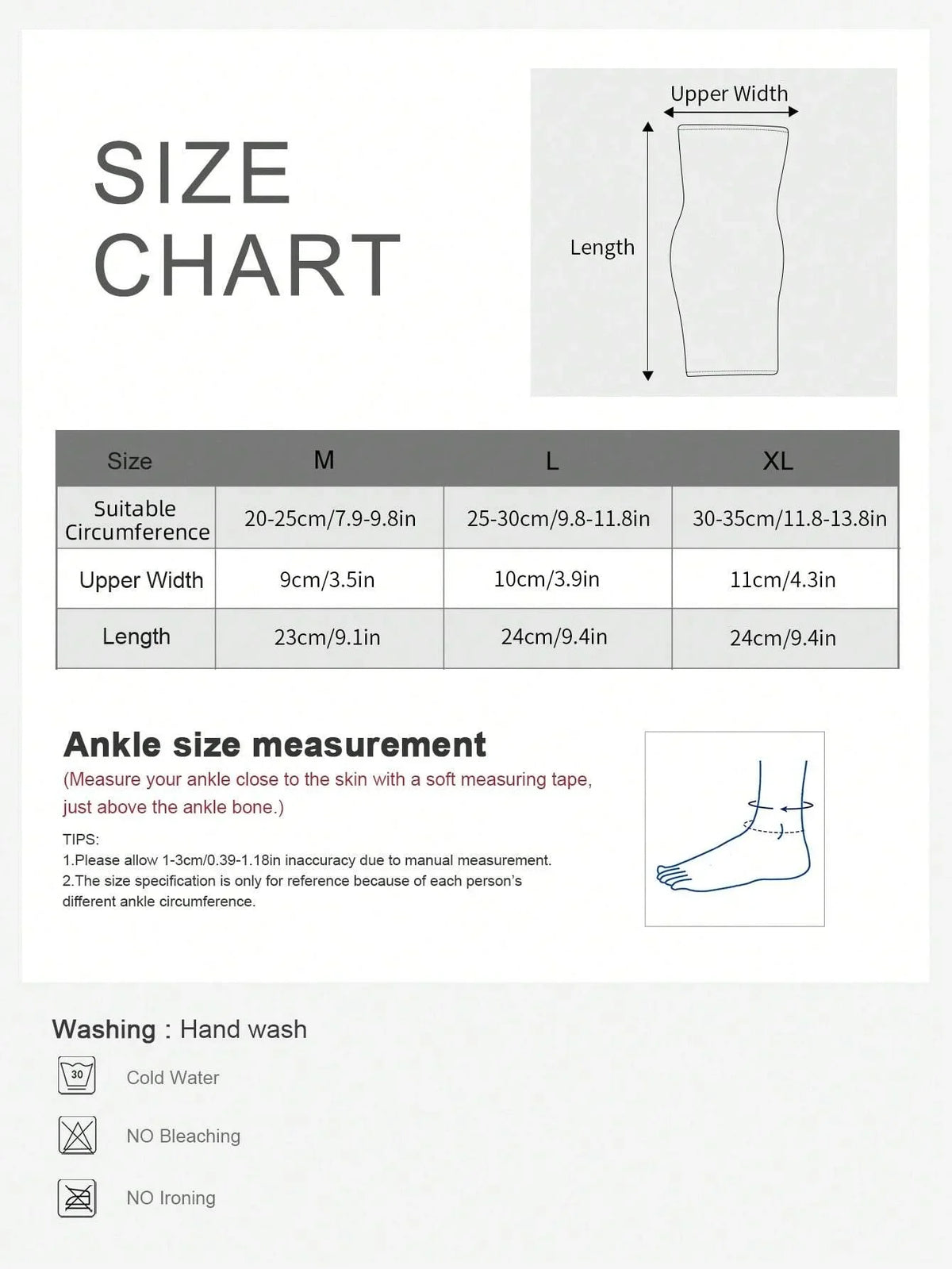 VBOSI Elastic Breathable Ankle Support