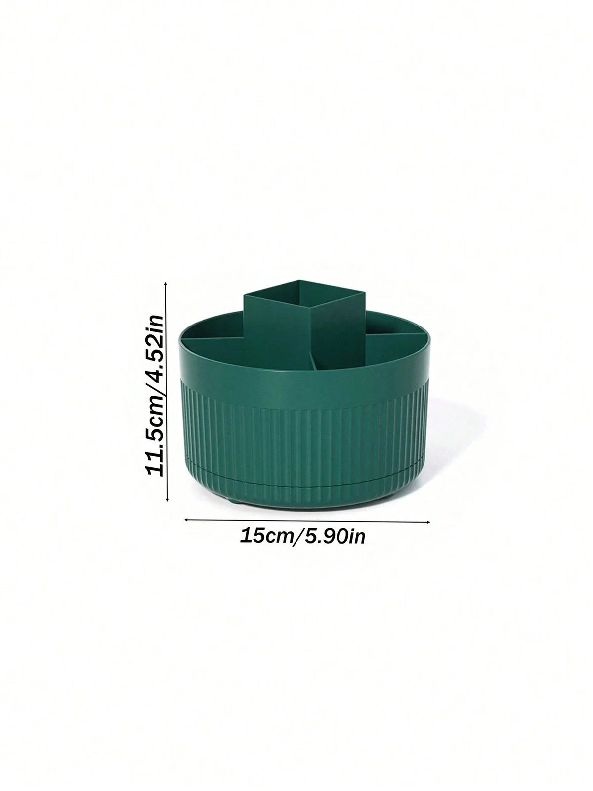 360 Rotating Makeup Brush Organizer