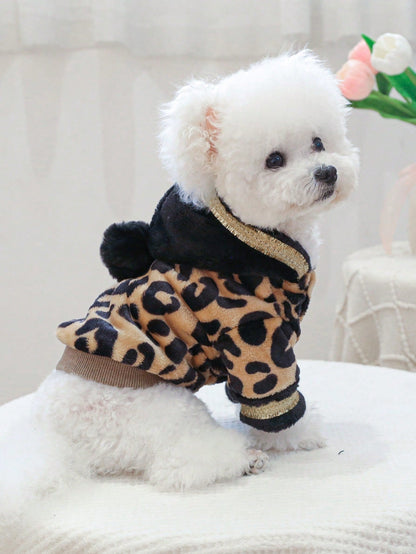 PETSIN Leopard Print Pet Coat