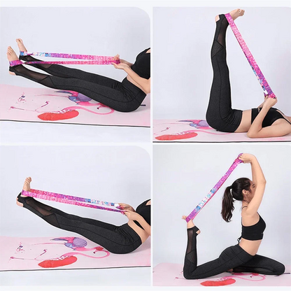 Printed Yoga Mat Strap Belt