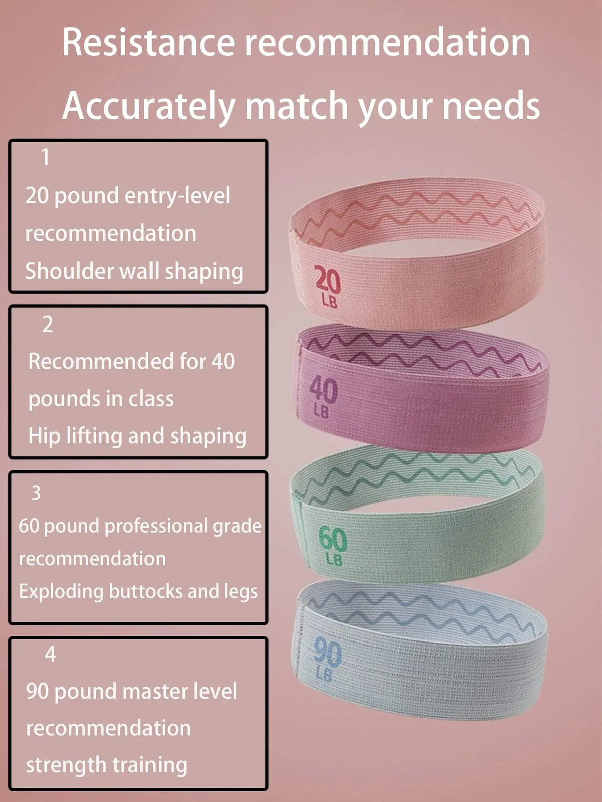 Yooa Elastic Buttocks Fitness Band