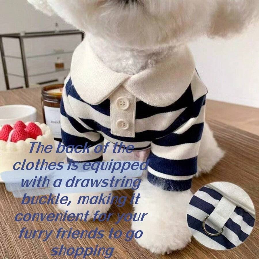 PETSIN Striped Dog Cat Shirt