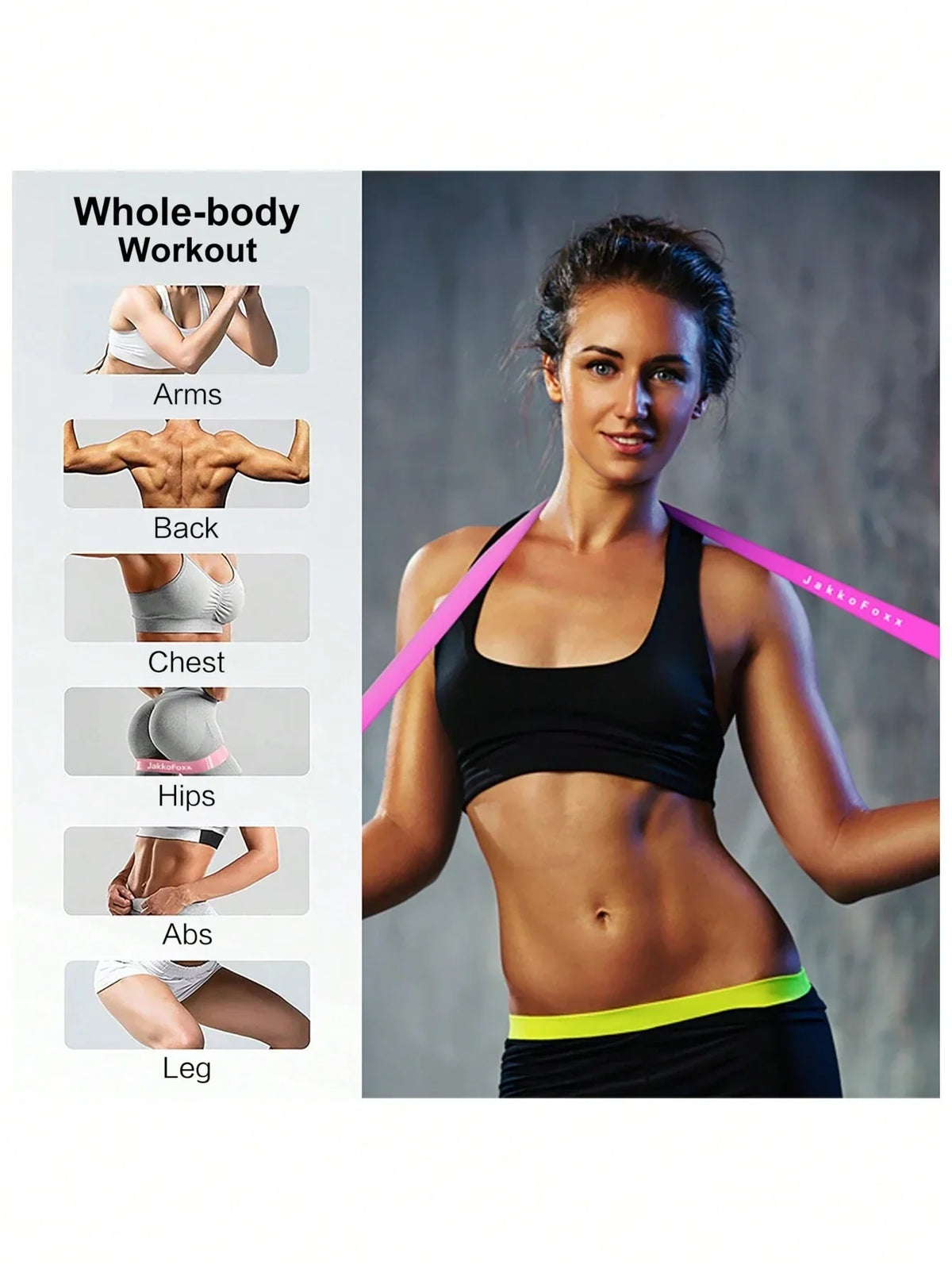 5pcs Yoga Resistance Bands