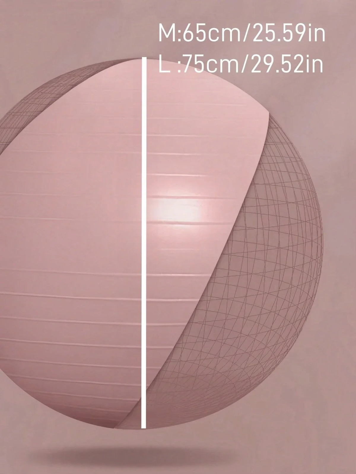 Thick Anti-Burst Yoga Ball Set