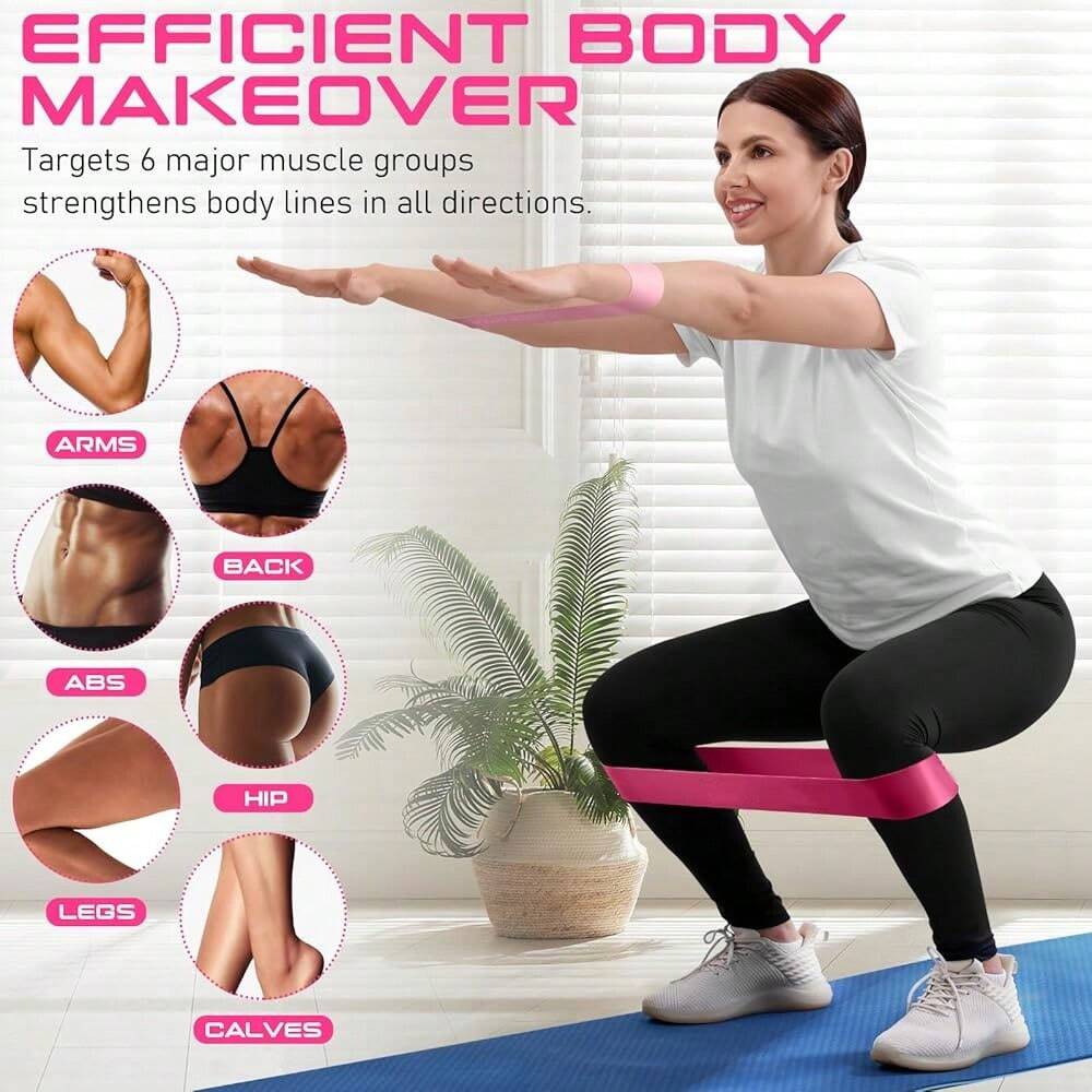 5pcs Resistance Bands Set
