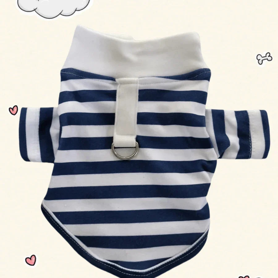 PETSIN Striped Dog Cat Shirt