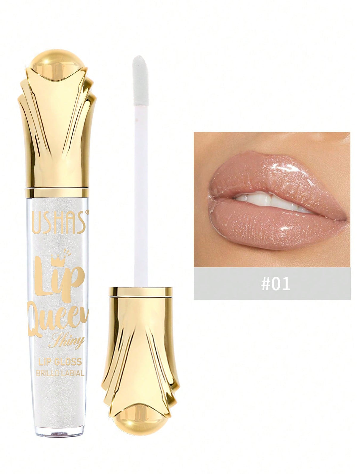 Ushas Glitter Liquid Lipstick Set