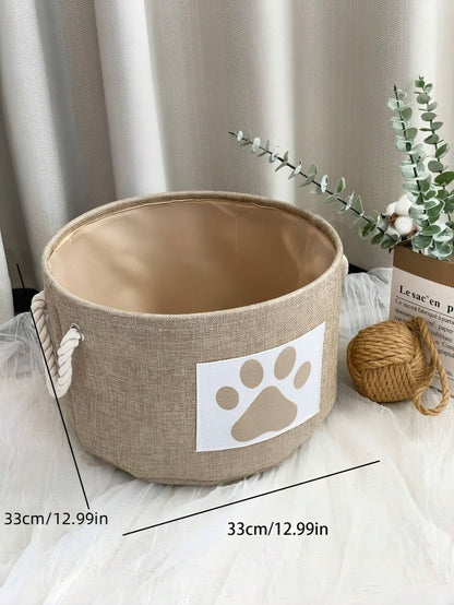 Foldable Pet Storage Basket