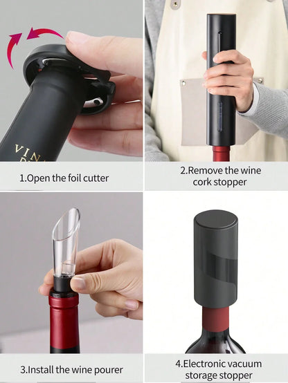 CLITON Electric Wine Opener Set