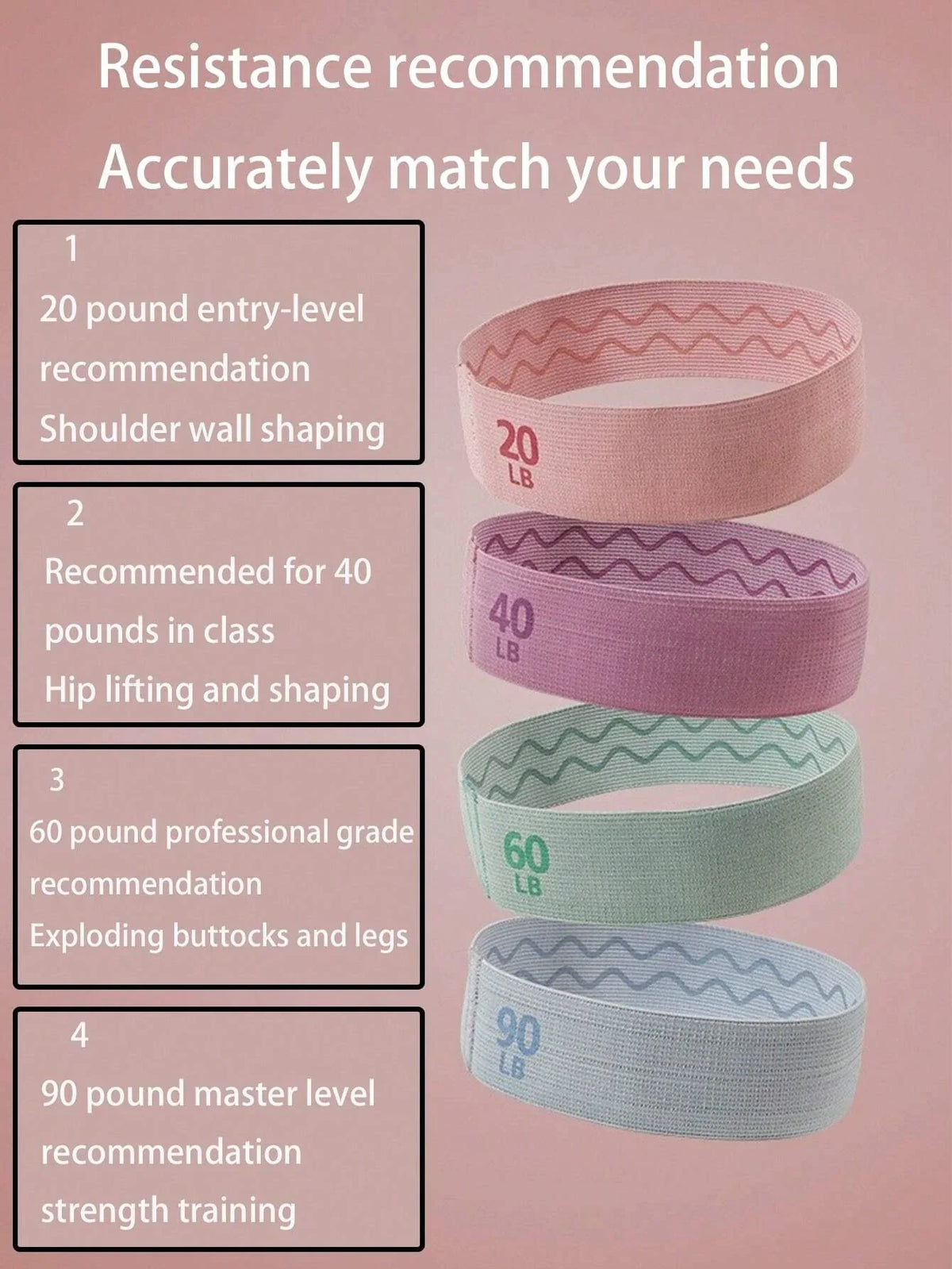Yooa Elastic Buttocks Fitness Band