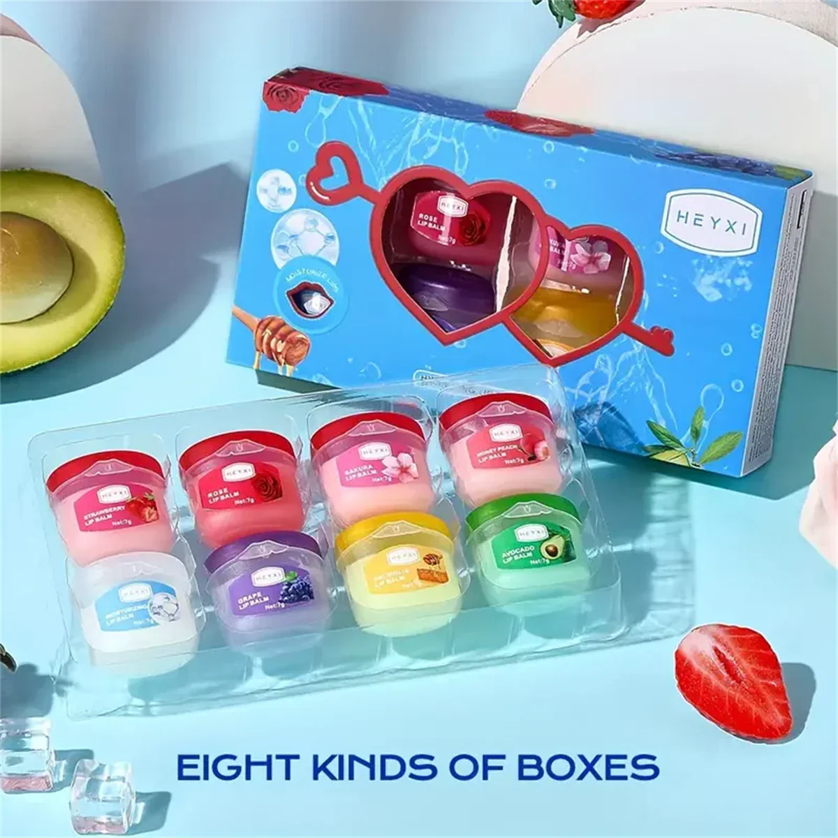 Hydrating Moisturizing Lip Balm Set