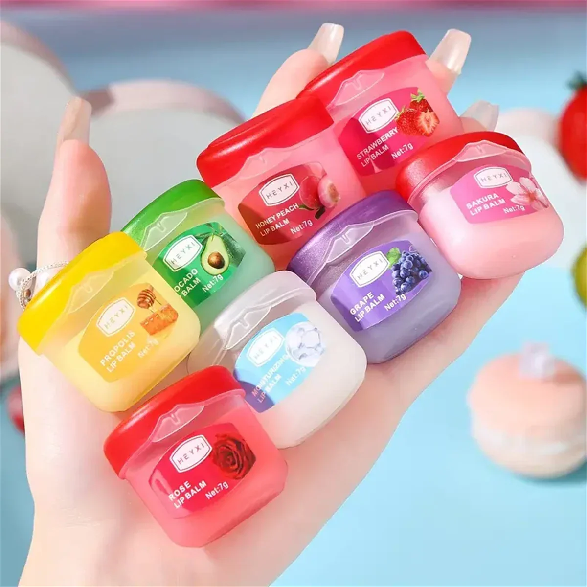 Hydrating Moisturizing Lip Balm Set