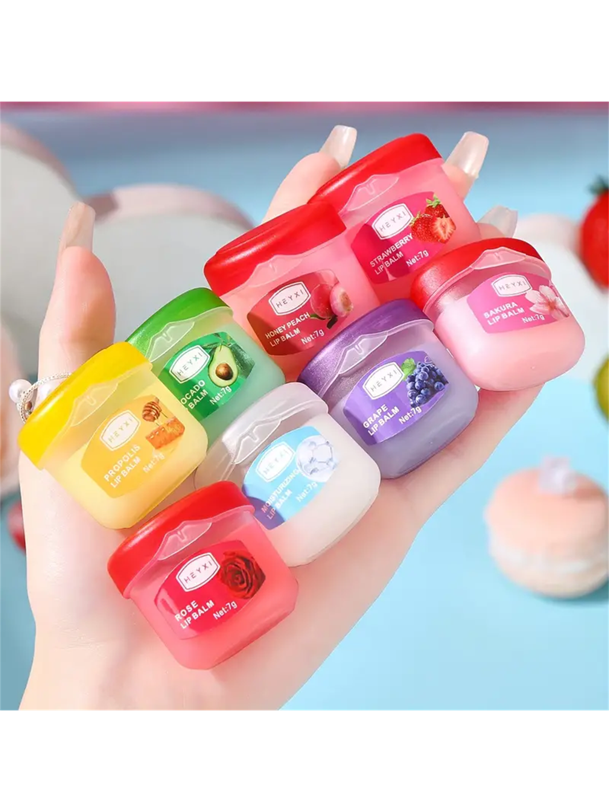 Hydrating Moisturizing Lip Balm Set