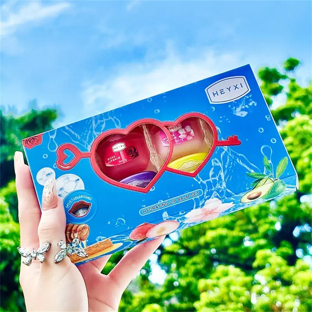 Hydrating Moisturizing Lip Balm Set