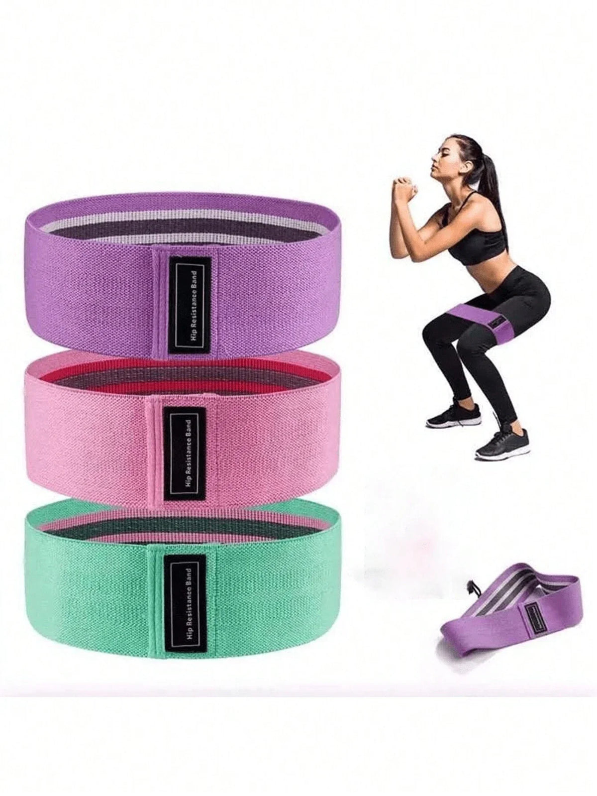 Resistance Bands for Glutes, Legs & Booty