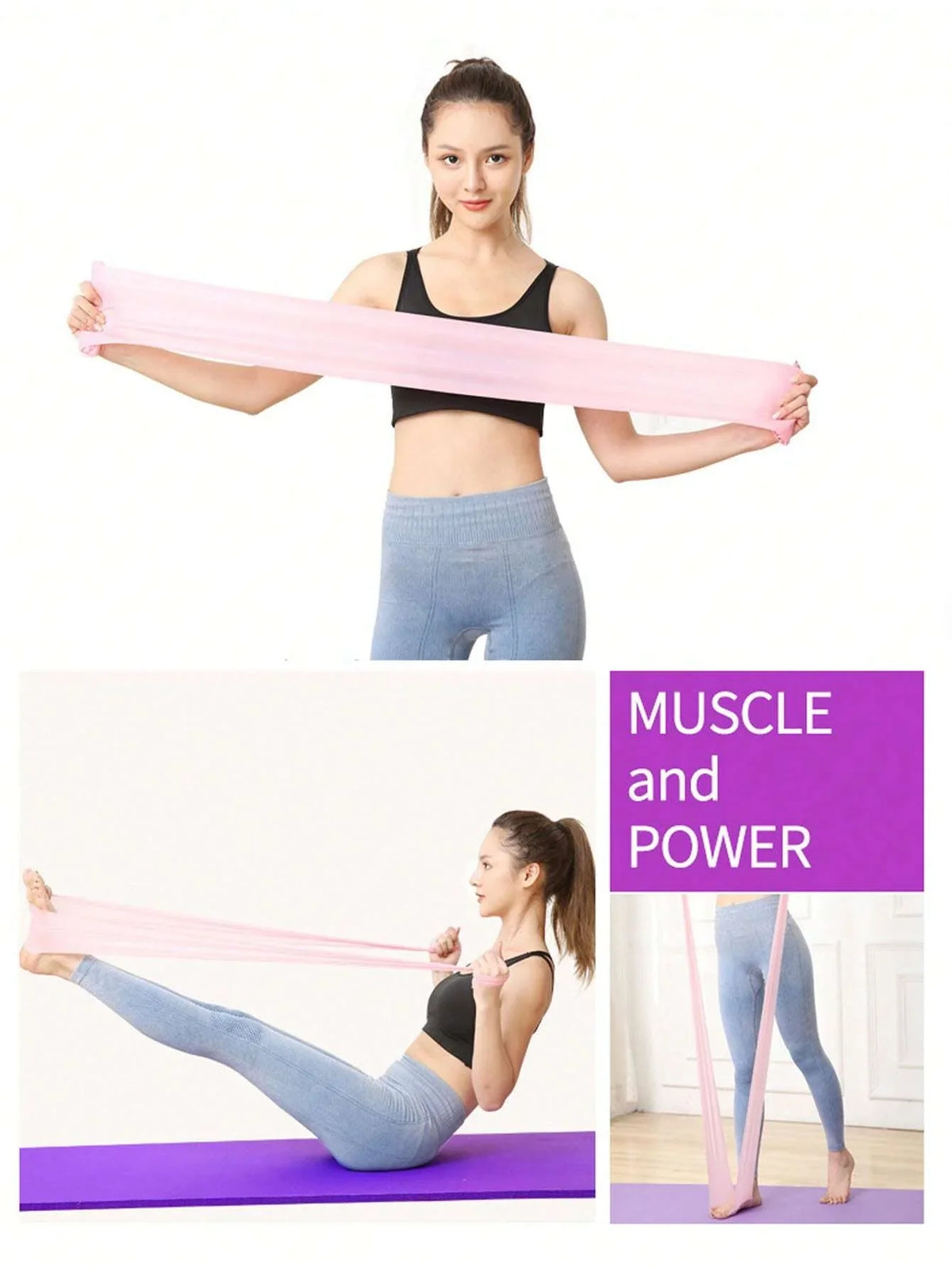 Portable Yoga Pilates Resistance Bands