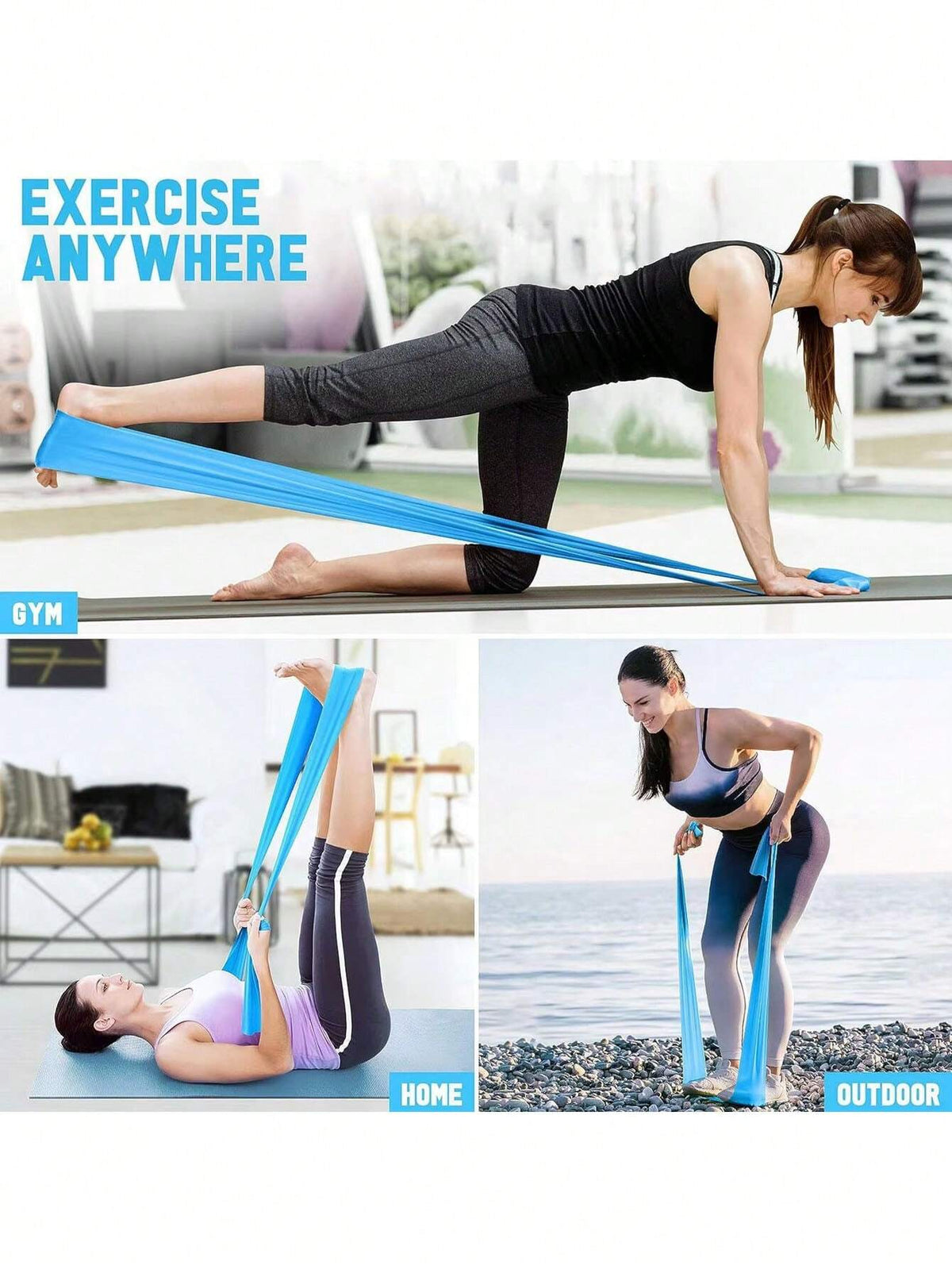 Portable Yoga Pilates Resistance Bands
