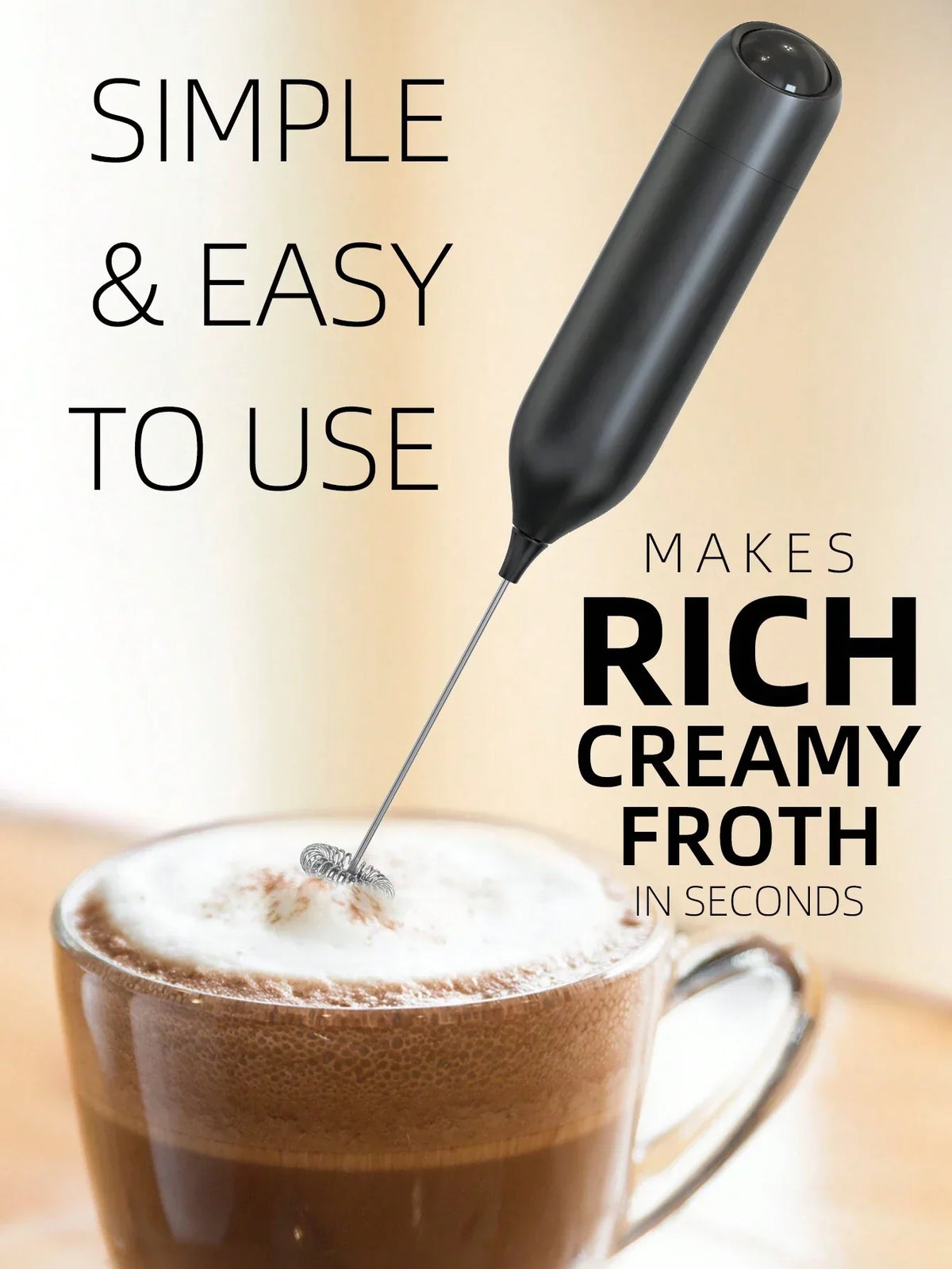 CLITON Handheld Milk Frother
