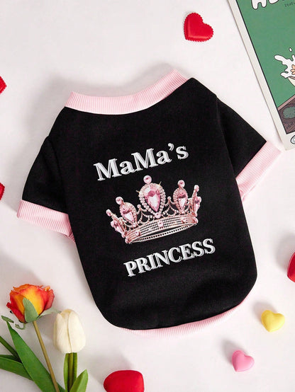 PETSIN Mama’s Princess Pet Hoodie