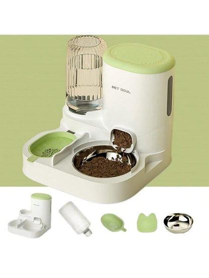 2-in-1 Automatic Cat Feeder