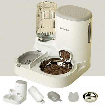 2-in-1 Automatic Cat Feeder